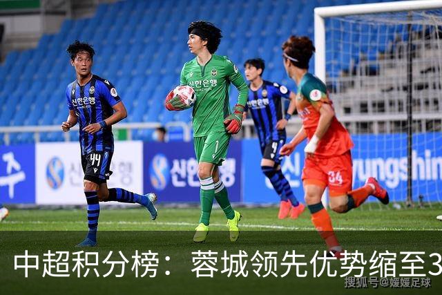 中超积分榜：蓉城领先优势缩至3分 两降级队最终确定