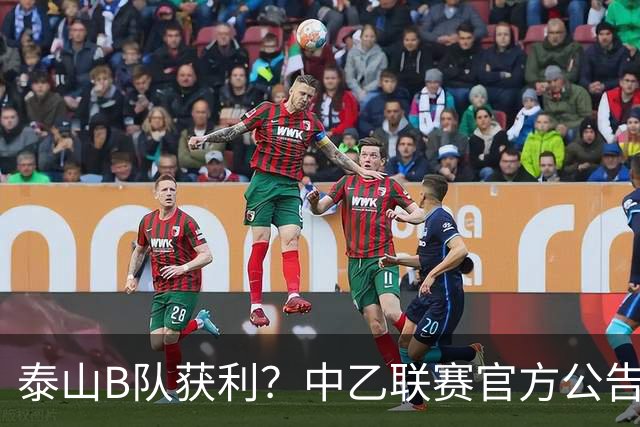 泰山B队获利？中乙联赛官方公告，沪媒：海港B队冲甲难了